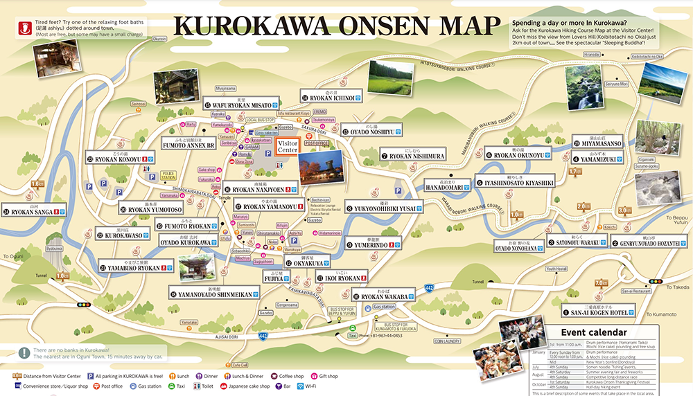쿠로가와-온천-마을-지도
